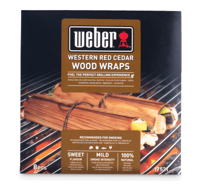 Weber Wood Wraps aus Zedernholz